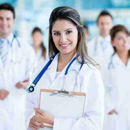 General-medicine A portrat of 'doctors team', complete medical wellness